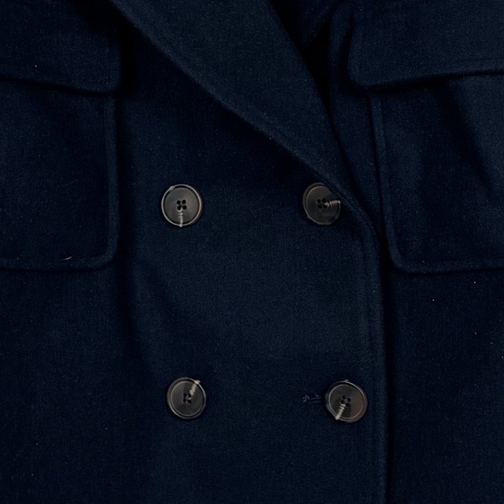 Croft & Barrow navy double breasted cropped jacket 2X - Picture 13 of 16